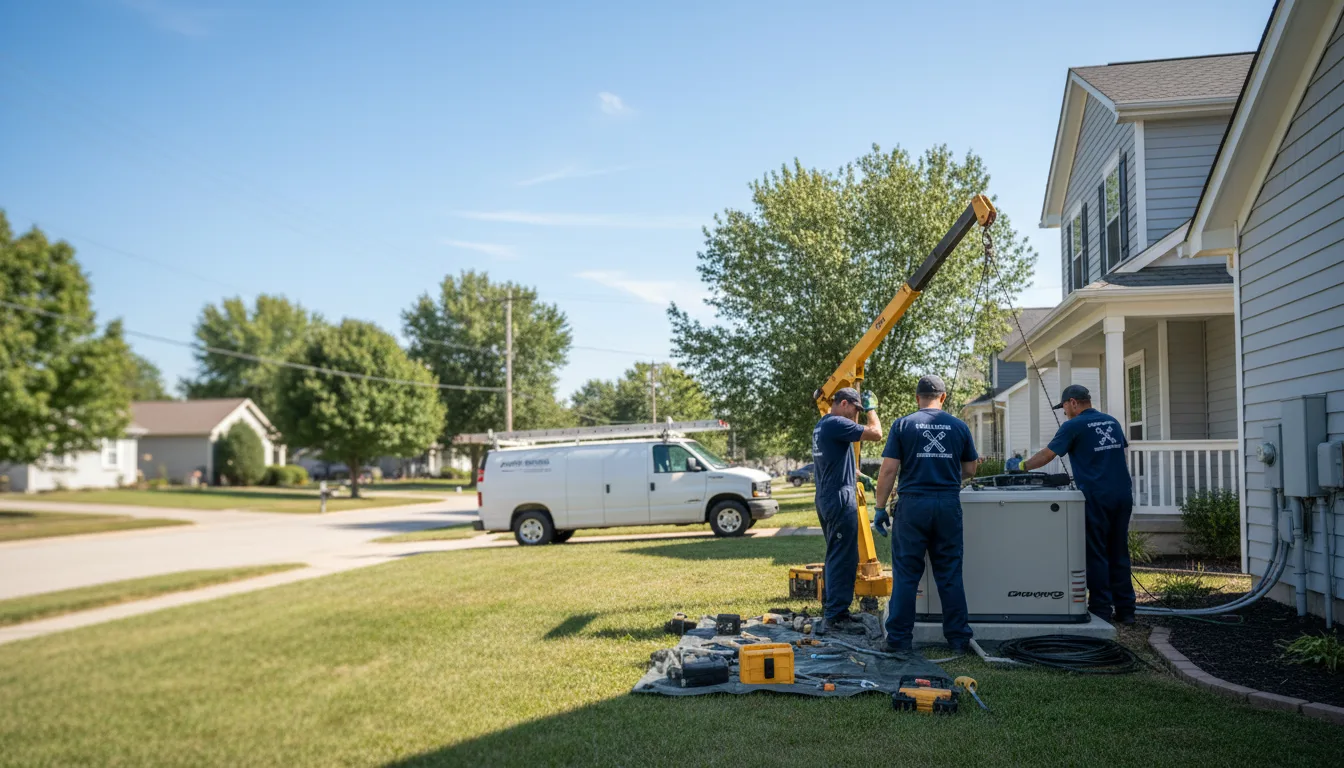 Generator Installation in Davilla, TX near me